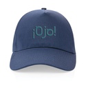 Impact 5 panel 190gr Recycled cotton cap with AWARE™ tracer